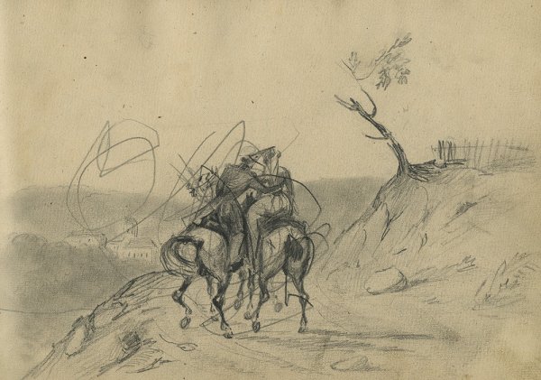 Картина Лермонтова Аммалат Бек