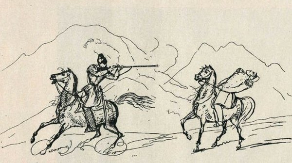 Кавказский пленник Лермонтов иллюстрации