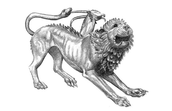 Химера эскиз