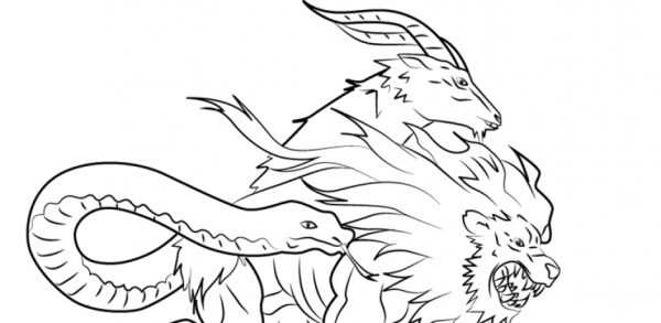 Химера мифология тату