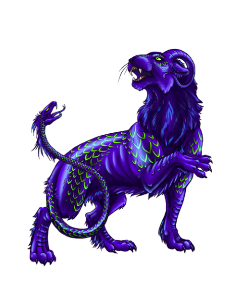 Референс Волков демон