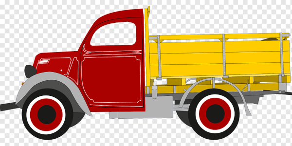 Грузовик мультяшная