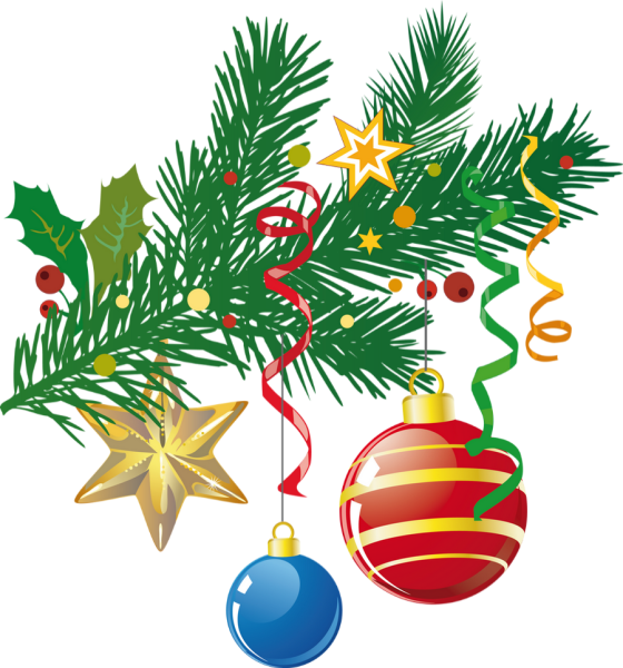 Ёлочная игрушка "веточка"