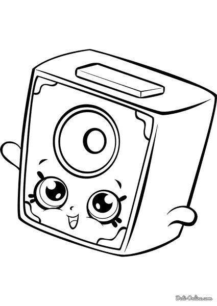 Раскраска колонка