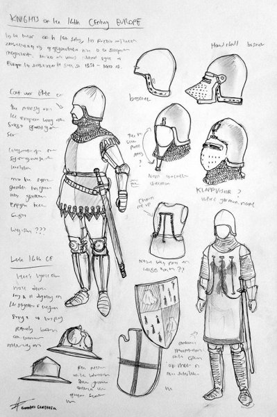 Доспехи раскраска