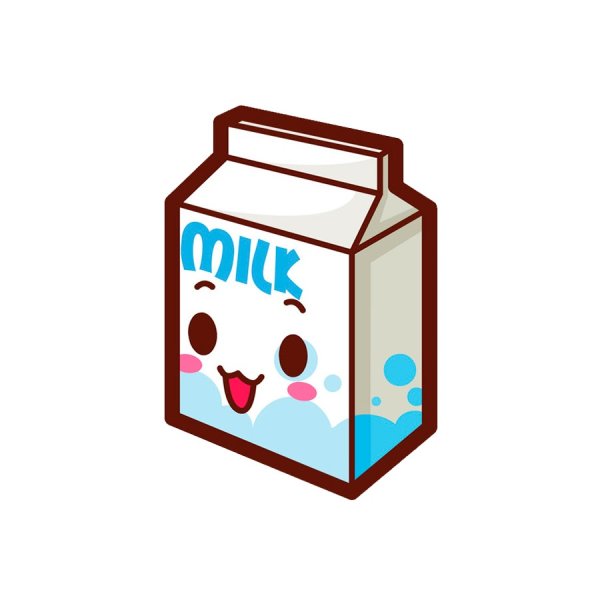 Молоко мультяшное