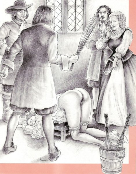 Голые наказание рисунки