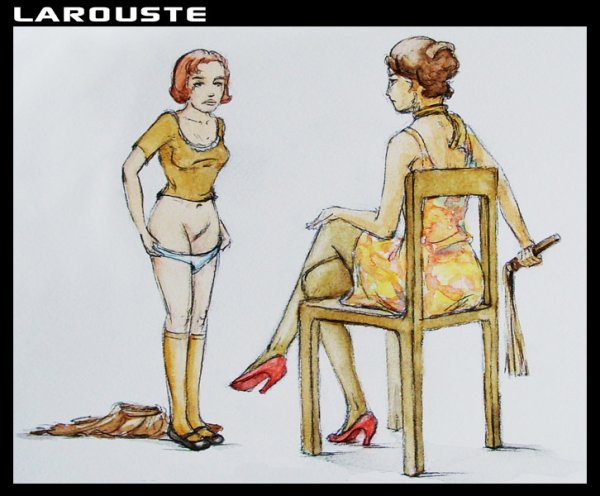 Выпоротые девушки рисунки