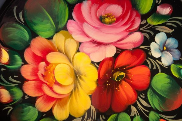 Жестовская роспись элементы