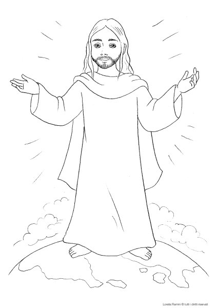 Иисус карандашом