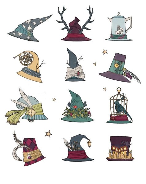 Референс ведьминской шляпы