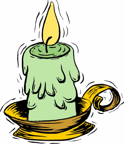 Векторное изображение свечи
