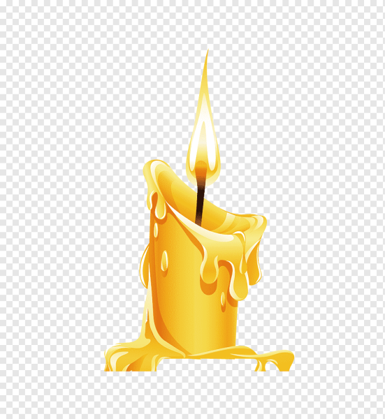 Свеча шаблон