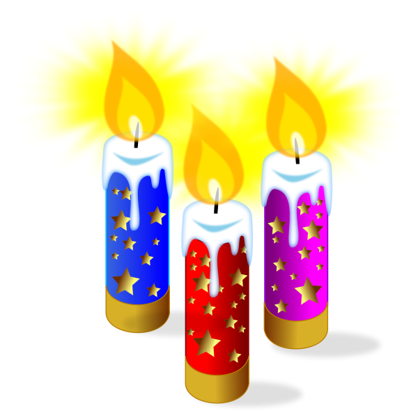 Свеча мультяшная