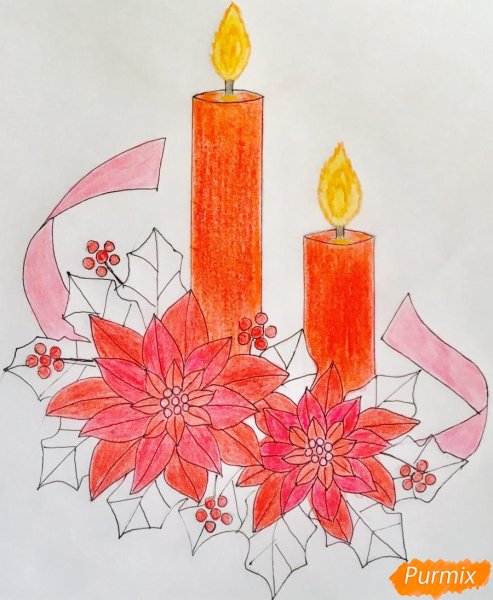 Свеча арт