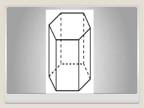 Правильная шестиугольная Призма чертеж