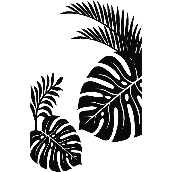 Тропические листья