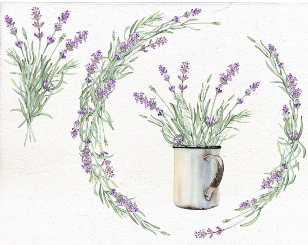 Узоры в стиле Прованс