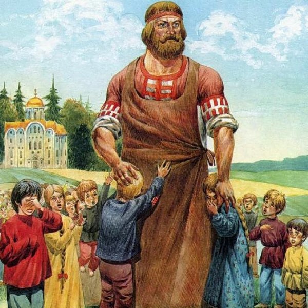 Никита Кожемяка и змей