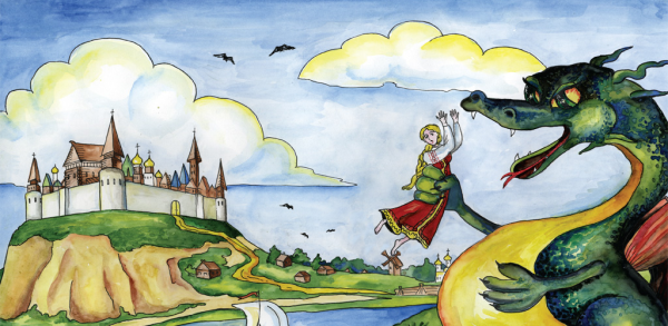 Мультфильм гора самоцветов Никита Кожемяка