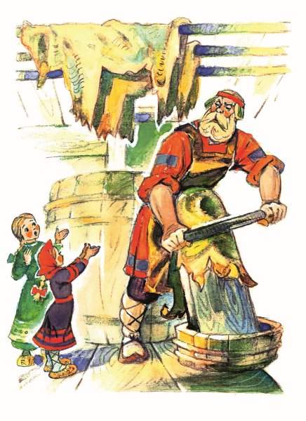 Русские богатыри Никита Кожемяка