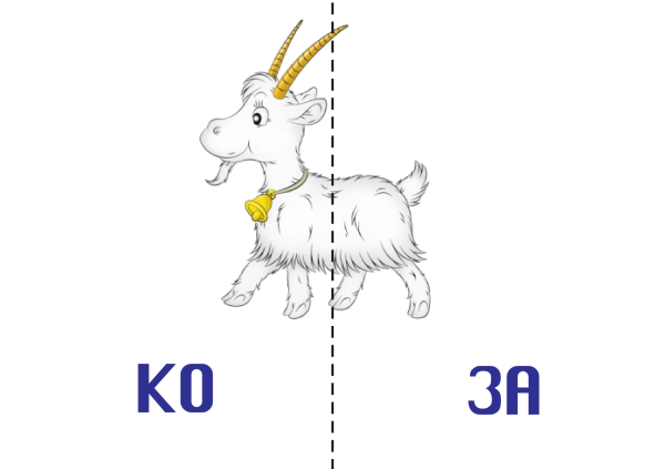 Разрезные карточки со слогами