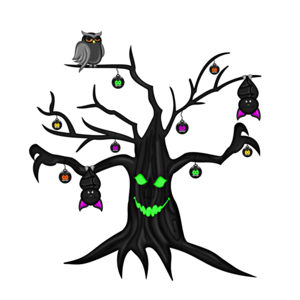 Дерево для Хэллоуина