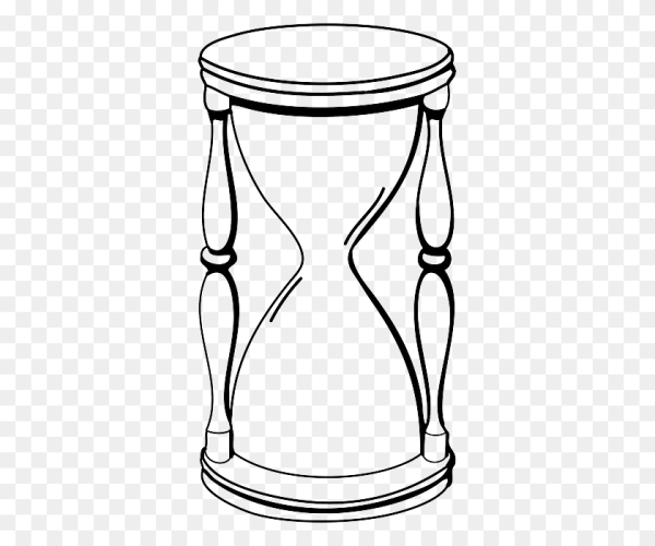 Песочные часы рисовать