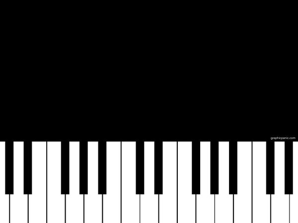 Клавиши пианино вектор