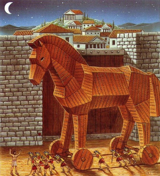Древняя Греция Троянский конь