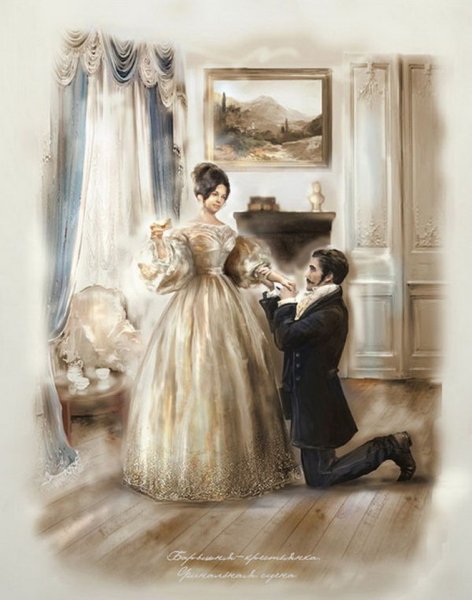 Иллюстрации к произведениям Пушкина барышня крестьянка