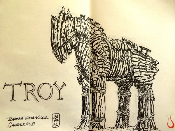 Дары данайцев Троянский конь