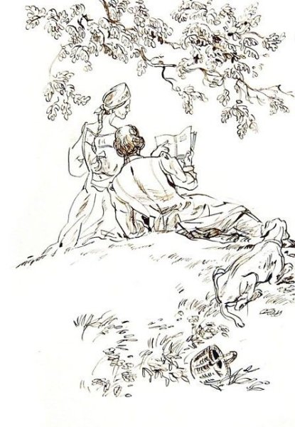 Шмаринов барышня крестьянка