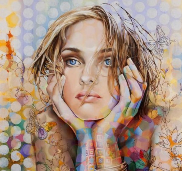 Картины китайской художницы Венди Энджи