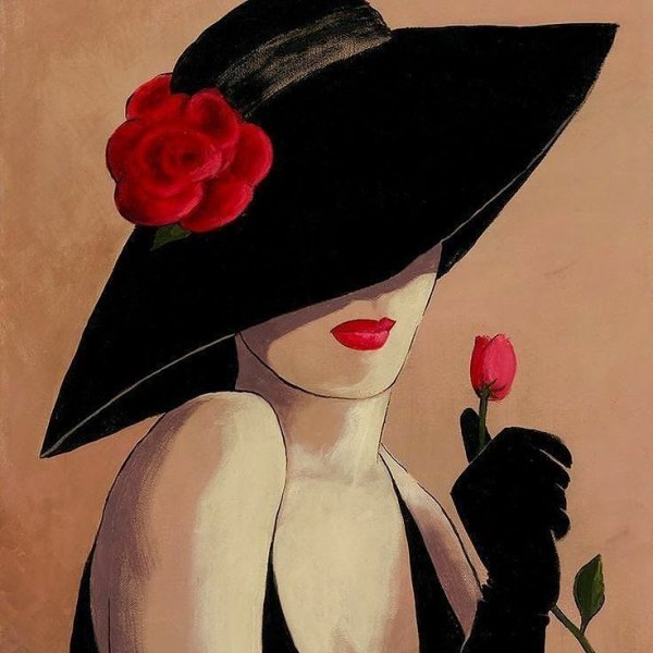 Лорейн дель Вуд дамы в шляпках