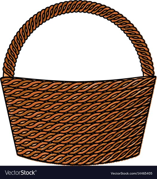 Корзинка раскраска