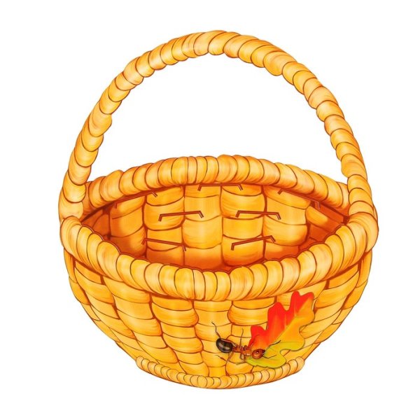 Корзина для разукрашивания