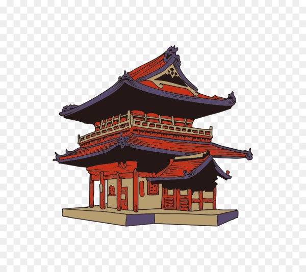 Hram risunok японский