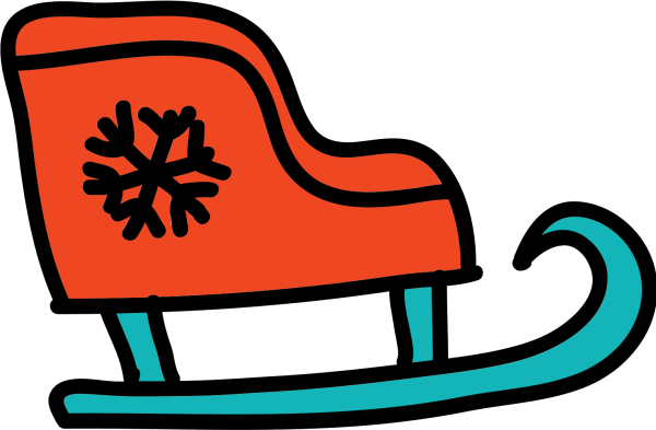 Рисование санки