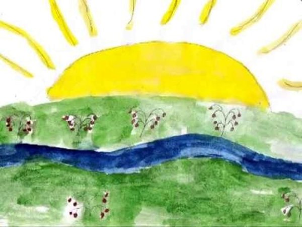 Иллюстрация Эдуарда Грига утро