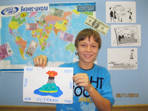 Рисунок на тему деньги будущего