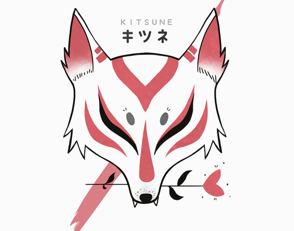 Маска Кицунэ из Наруто