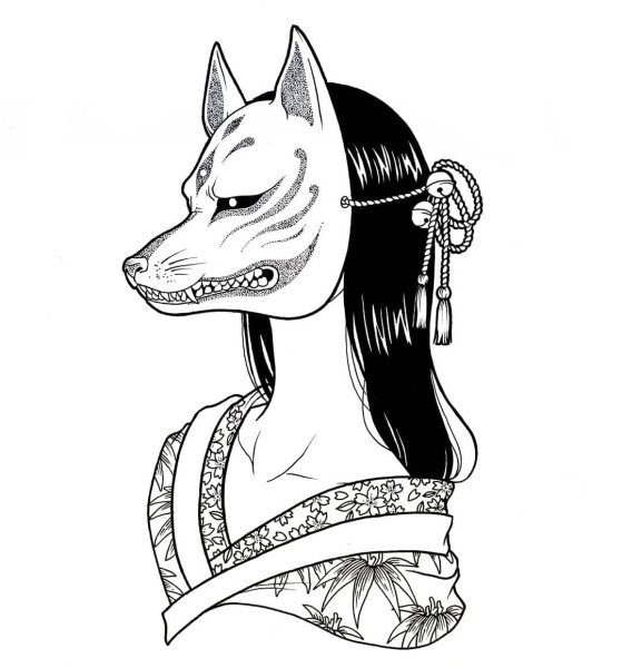 Аниме тату эскизы