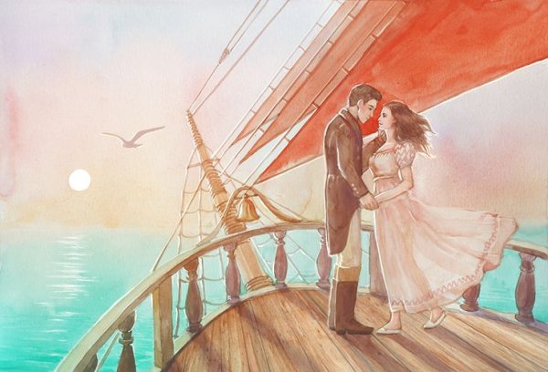 Грин Алые паруса море корабль