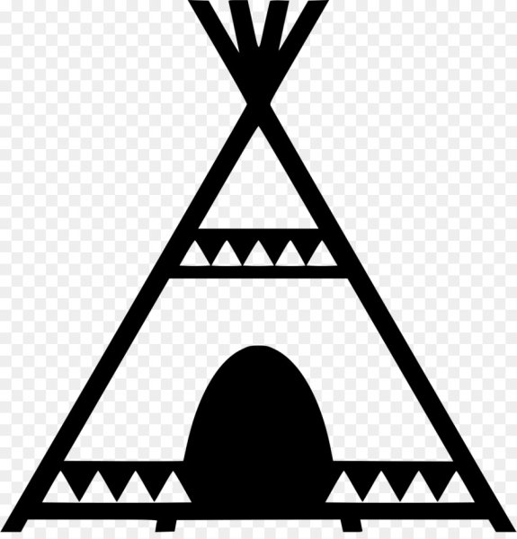 Индейский вигвам вектор