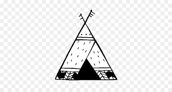 Значок вигвам