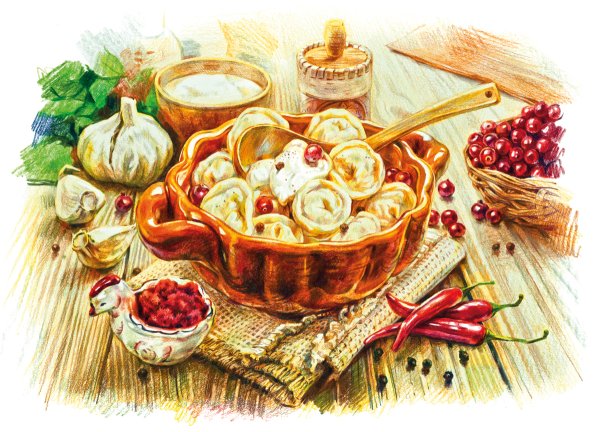 Кулинарные иллюстрации