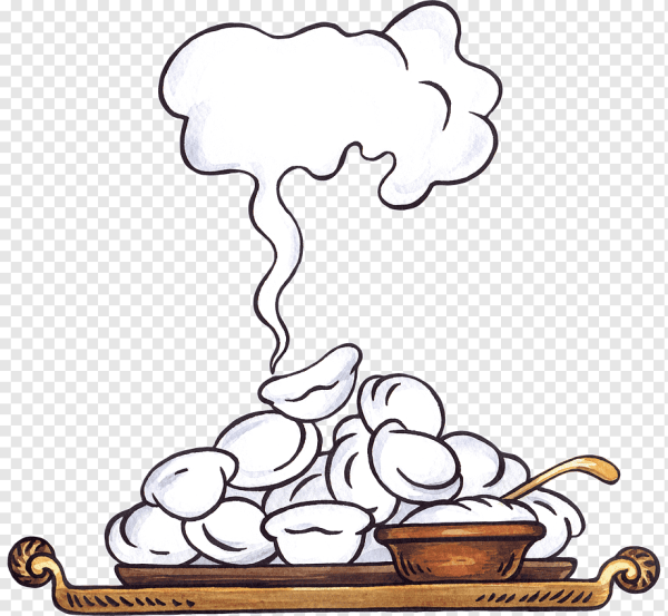 Пельмени нарисованные