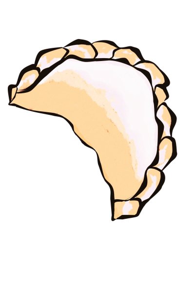 Пельмень рисунок