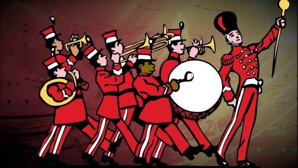 Марширующие солдатики